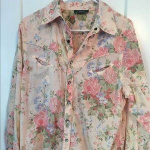 Ralph Lauren Western Style Top XL